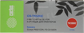 Картридж Cactus CS-TK580C  Cyan  для Kyocera  FS-C5150DN