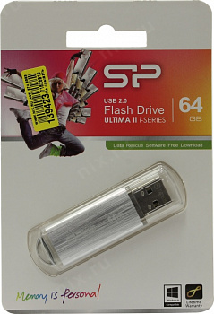Silicon Power Ultima-II (SP064GBUF2M01V1S) USB2.0 Flash Drive 64Gb (RTL)