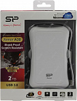 Silicon Power (SP020TBPHDA30S3W) Armor A30 White USB3.0  Portable 2.5" HDD 2Tb EXT (RTL)