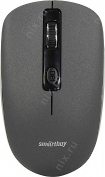 SmartBuy Wireless Optical Mouse  (SBM-345AG-G)  (RTL) USB  4btn+Roll