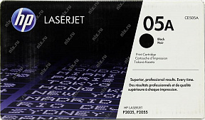 Картридж HP CE505A (№05A) Black для HP  LaserJet P2035/2055