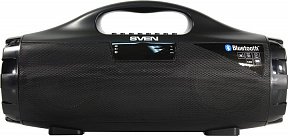 SVEN PS-460 Black (2x9W, Bluetooth, USB, microSD,  FM, Li-Ion)