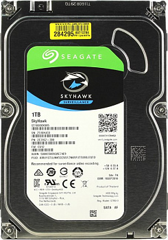 HDD 1 Tb SATA 6Gb/s Seagate SkyHawk (ST1000VX005) 3.5" 64Mb