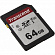Transcend (TS64GSDC300S) SDXC Memory Card  64Gb  UHS-I U3  V30