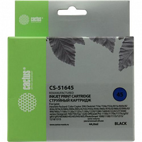 Картридж Cactus CS-(C)51645 (№45) Black для HP D710c/720c/722c/815c/820cXi/850c/870cXi/850c(восстано