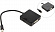 Orient (C305B) Кабель-переходник miniDisplayPort (M) -)  DVI  (F)/HDMI (F)/DisplayPort  (15F)