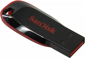 SanDisk Cruzer Blade (SDCZ50-128G-B35) USB2.0  Flash  Drive 128Gb  (RTL)