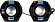 Колонки SVEN 150 Black-Blue (2x2.5W, питание  от USB)