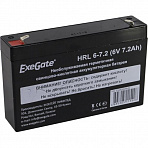 Аккумулятор Exegate HRL 6-7.2 (6V,  7.2Ah)  для UPS  (EX282952RUS)