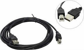 Exegate (EX138940RUS) Кабель  USB  2.0 A--)B  3м