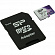 Silicon Power (SP128GBSTXDU3V20AB) microSDXC Memory Card 128Gb UHS-I  U3  + microSD--)SD  Adapter