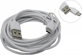 Defender (87468) Кабель USB  2.0  AM--)micro-B 3м,  White