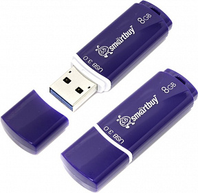 SmartBuy Crown (SB8GBCRW-Bl) USB3.0 Flash Drive 8Gb (RTL)