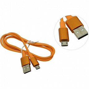 Jet.A (JA-DC24 1м Orange) Кабель  USB  2.0 A--)micro-B  1м