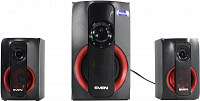 Колонки SVEN MS-304 Black (2x10W +Subwoofer 20W, дерево,  Bluetooth,  SD,USB, FM,  ПДУ)