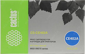 Картридж Cactus CS-CE402A Yellow для  HP  500 Color  M551