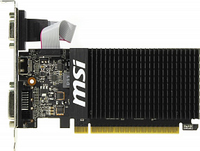 2Gb (PCI-E) DDR3 MSI  V809 GT710 2GD3H LP  (RTL)  D-Sub+DVI+HDMI (GeForce  GT710)