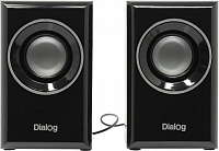 Колонки Dialog AST-15UP (Black) (2x3W,  дерево,  питание от  USB)