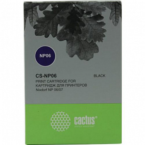 Картридж Cactus CS-NP06 Black  для  Nixdorf NP  06/07