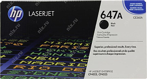 Картридж HP CE260A (№647A) Black для  HP  Color LaserJet  CP4025/4525