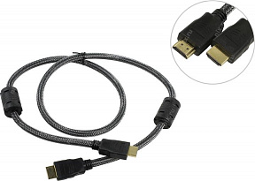 Defender Кабель HDMI to HDMI (19M -19M) 1м  ver1.4  2 фильтра  (87340)
