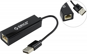 Orico  (UTJ-U2-BK)  USB2.0 Ethernet  Adapter