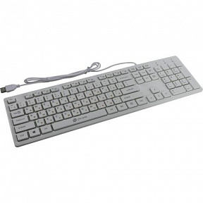 Клавиатура OKLICK 500M White (USB) 104КЛ (1061586)