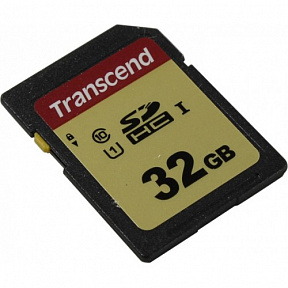 Transcend (TS32GSDC500S) SDHC Memory  Card  32Gb UHS-I  U1