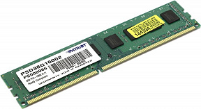 Patriot (PSD38G16002) DDR3  DIMM  8Gb (PC3-12800)  CL11