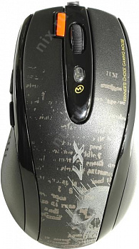 A4Tech V-Track Gaming Mouse (F5  Black)  (RTL) USB  7btn+Roll