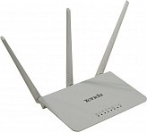 TENDA (F3) Wireless N300 Router (3UTP 10/100Mbps, 1WAN, 802.11b/g/n, 300Mbps, 3x5dBi)