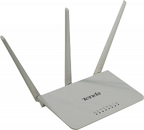 TENDA (F3) Wireless N300 Router (3UTP 10/100Mbps, 1WAN, 802.11b/g/n, 300Mbps, 3x5dBi)