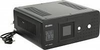 UPS 500VA SVEN (RT-500 Black) LCD, евро розетка, порт USB для зарядки  мобильных  устройств, без  АК