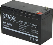 Аккумулятор Delta DT 1207 (12V,  7Ah)  для слаботочных  систем