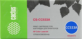 Картридж Cactus CS-CC533A Magenta  для  HP LJ  CP2025/CM2320mfp