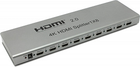 Orient (HSP0108H-2.0) HDMI Splitter (1in -) 8out, ver2.0)  + б.п.