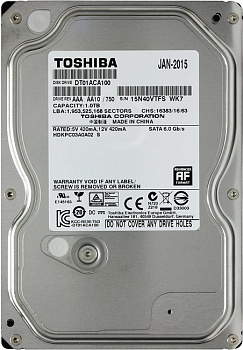 HDD 1 Tb SATA 6Gb/s Toshiba  (DT01ACA100)  3.5" 7200rpm  32Mb