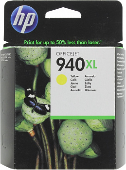 Картридж HP C4909AE (№940XL) Yellow для HP Officejet  Pro  8000/8500/8500A (повышенной  ёмкости)