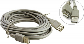 5bites (UC5011-050C) Кабель удлинительный  USB  2.0 A--)A  5м