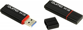 Qumo Speedster (QM64GUD3-SP-black) USB3.0 Flash Drive  64Gb (RTL)