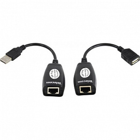 Telecom (TU824) USB Extender (USB -) RJ45  -)  USB, до  45м)