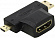 Orient (C137) Переходник HDMI F -) mini HDMI M / micro  HDMI M