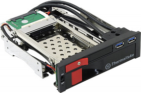 Thermaltake (ST0026Z) Max 5 Duo SATA HDD Rack (корзина+backplane на 1HS SATA 3.5"HDD и 1HS SATA 2.5"