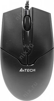 A4Tech Optical Wheel Mouse  (OP-550NU)  (RTL) USB  3but+Roll