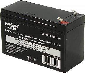 Аккумулятор Exegate Special EXS1270 (12V, 7Ah)
