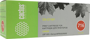 Картридж Cactus CS-C716Y Yellow для Canon LBP505, MF8030/8050