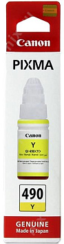 Чернильница Canon GI-490Y  Yellow  для PIXMA  G1400/2400/3400