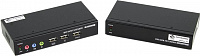 Multico (EW-KEX50DU)r (клавUSB+мышьUSB+DVI+Audio+Mic, до 50метров  через  2 кабеля  кат.5e)+б.п.