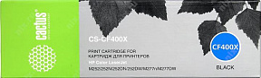 Картридж Cactus CS-CF400X Black  для  HP LJ  M252/277