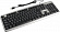 Клавиатура ExeGate LY-401 Silver&Black (USB)  104КЛ (264086)